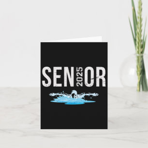Tarjeta Miembro Superior Del Equipo De Swim Cl De Swimmer