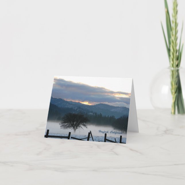 Tarjeta Mientras los Espíritus despertaban... (Anverso)