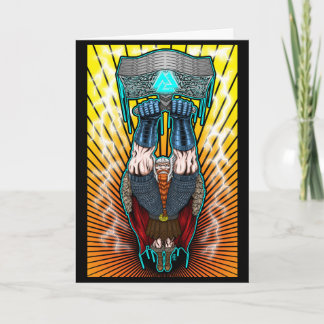 Tarjeta Mighty Thor - Full Color Greeting Card