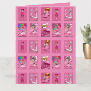 Tarjeta Mikitiez premier película noche princesa muñeca T-