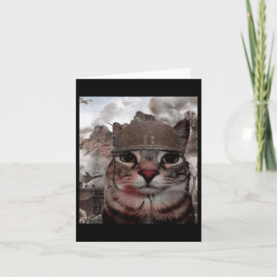 Tarjeta Mil Yard Estaban En Batt Un Meme De Gato Soldado G