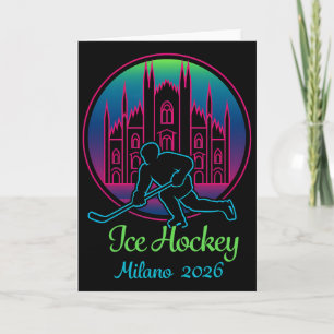 Tarjeta Milan 2026 Hockey sobre hielo Invierno 2026 y Duom