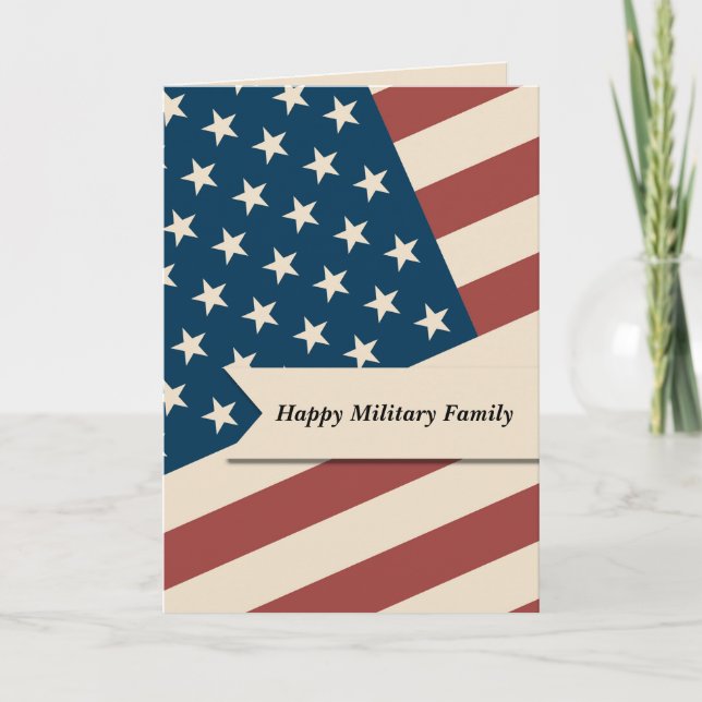 Tarjeta Military Family (Anverso)
