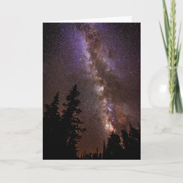 Tarjeta Milky Way | Cedar Breaks National Monument Utah (Anverso)