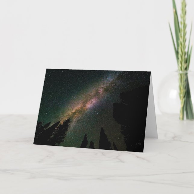 Tarjeta Milky Way Over Lizard Head Pass (Anverso)