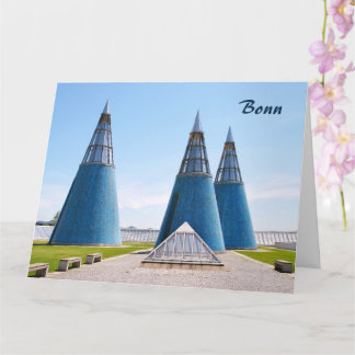 Tarjeta Milla del Museo Bonn Alemania Arquitectura Moderna
