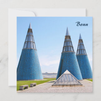 Tarjeta Milla del Museo Bonn Alemania Arquitectura Moderna