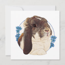 Tarjeta Milly Moo Bunny