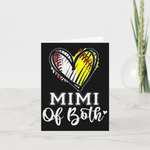 Tarjeta Mimi De Ambos Días de la Madre De Las Abuelas De B