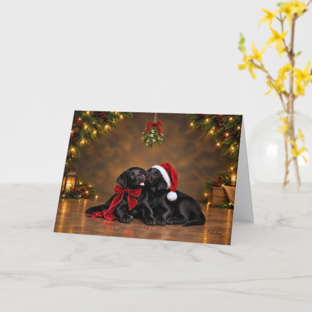 Tarjeta Mimos de Navidad (flor amarilla)