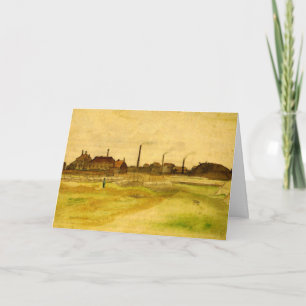 Tarjeta Mina de carbón en el Borinage de Vincent van Gogh