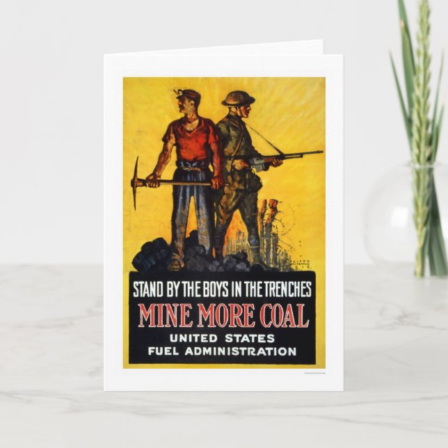 Tarjeta Mina más carbón (Anverso)