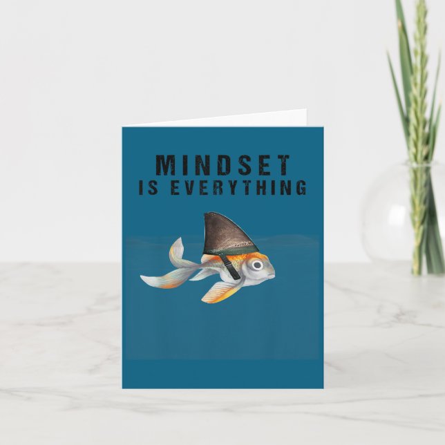 Tarjeta Mindest Is Everything - Motivational Quote Insrati (Anverso)