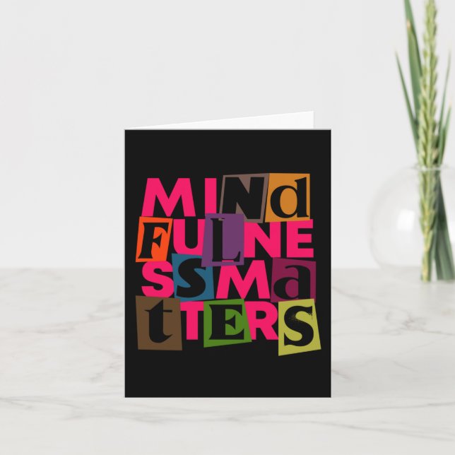 Tarjeta Mindness S Pegatina (Anverso)