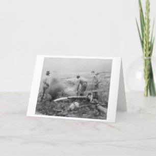 Tarjeta Minería aurífera hidráulica en la fotografía de
