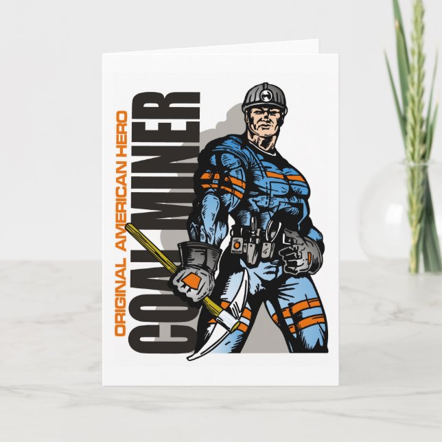 TARJETA MINERO DE CARBÓN (Anverso)