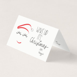 Tarjeta MINI - Despierta son latigazos de Navidades
