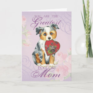 Tarjeta Mini Pastor de Corazón Americano