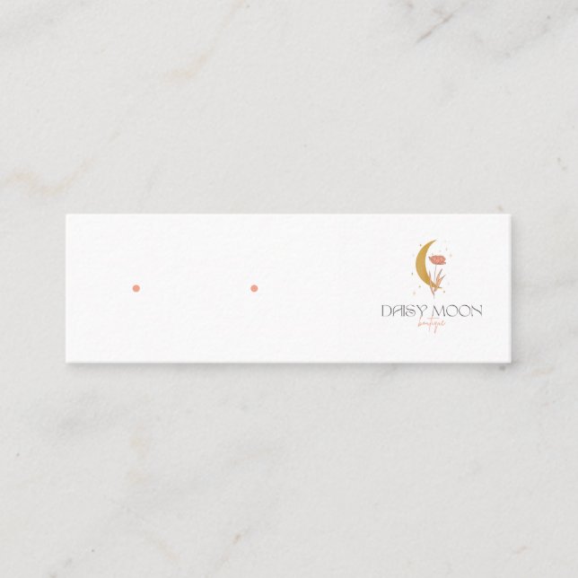 Tarjeta Mini Stud con agujeros (Anverso)