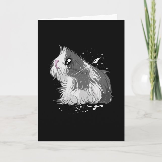 Tarjeta Mini Yak Guinea Pig (Anverso)
