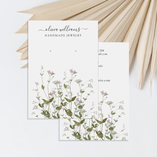 Tarjeta mínima de visualización de joyas para flor (Subido por el creador)