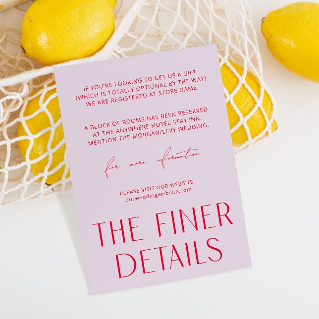 Tarjeta Mínima Simple Purple & Magenta (Subido por el creador)