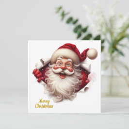 Tarjeta Minimal Christmas Postcard | Line Art Tree | Kalir