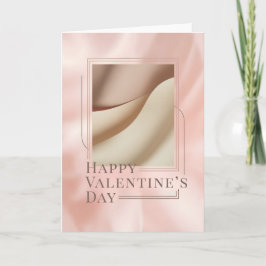 Tarjeta Minimalist Photo Valentine Card