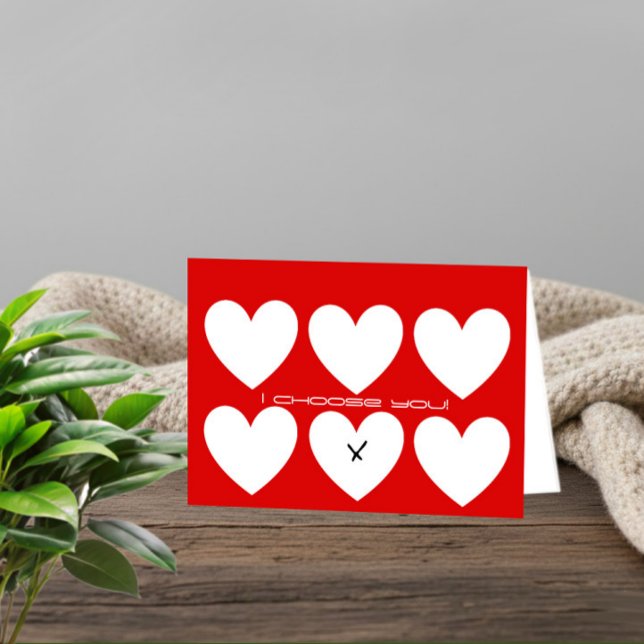 Tarjeta Minimalist Valentine’s Day card (Subido por el creador)