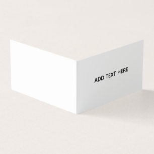 Tarjeta Minimalista Blanco Elegante para Cualquier Ocasión