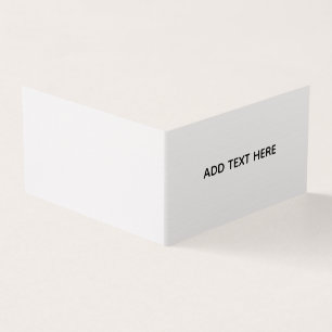 Tarjeta Minimalista Blanco Elegante para Cualquier Ocasión