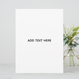 Tarjeta Minimalista Blanco Elegante para Cualquier Ocasión