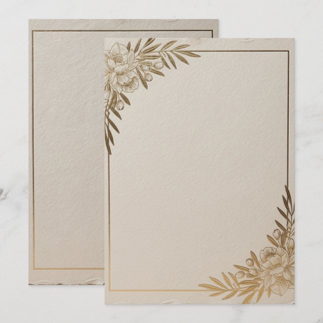 Tarjeta minimalista de anuncio de fecha de boda |  (Anverso / Reverso)