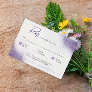 Tarjeta Minimalista moderna de envoltorio lino púr