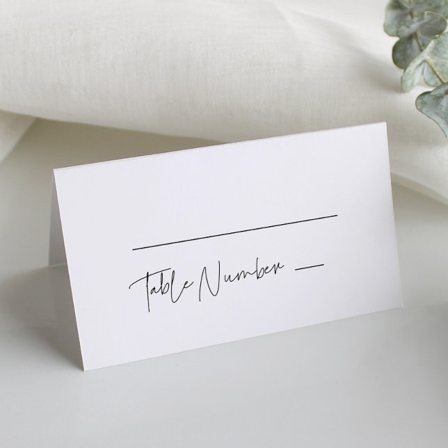 Tarjeta minimalista moderna para boda (Subido por el creador)