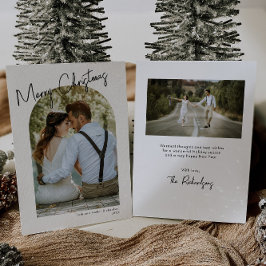 Tarjeta minimalista simple y moderna de Navidades