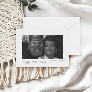 Tarjeta Minimalista Versículo Bíblico de Foto Moderno para