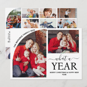 Tarjeta Mínimo qué año Navidades de varios Collages de fot