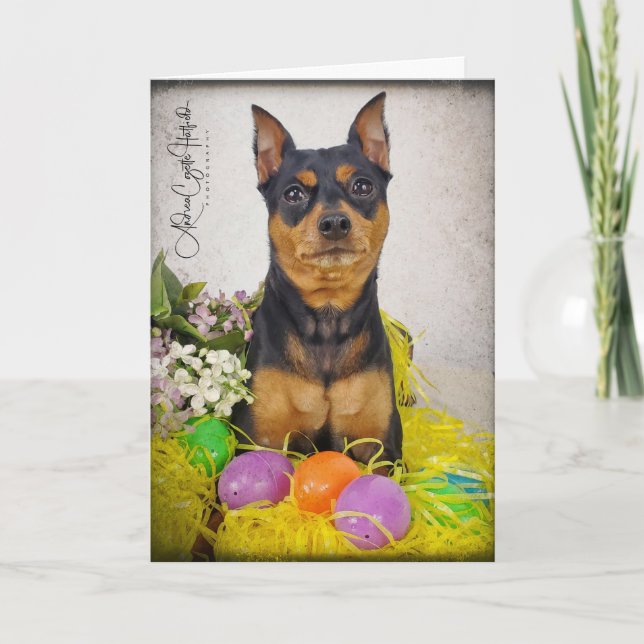 Tarjeta MInPin de Pascua (Anverso)