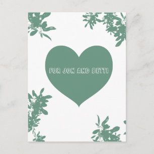 Tarjeta Mint Green Ivy