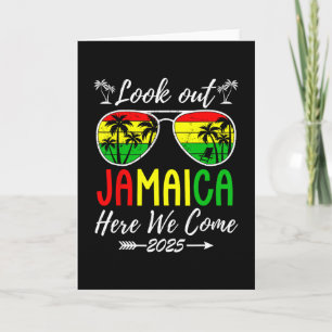 Tarjeta Mira Jamaica 2025 Aquí Venimos Vacaciones Familiar