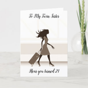 TARJETA MIRA QUE NUESTRO GRUPO ESTÁ VOLVIENDO **21**
