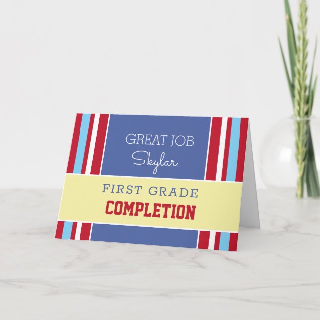 Tarjeta ¡Mira! ¡Tarjeta de finalización de grado personali (Anverso)