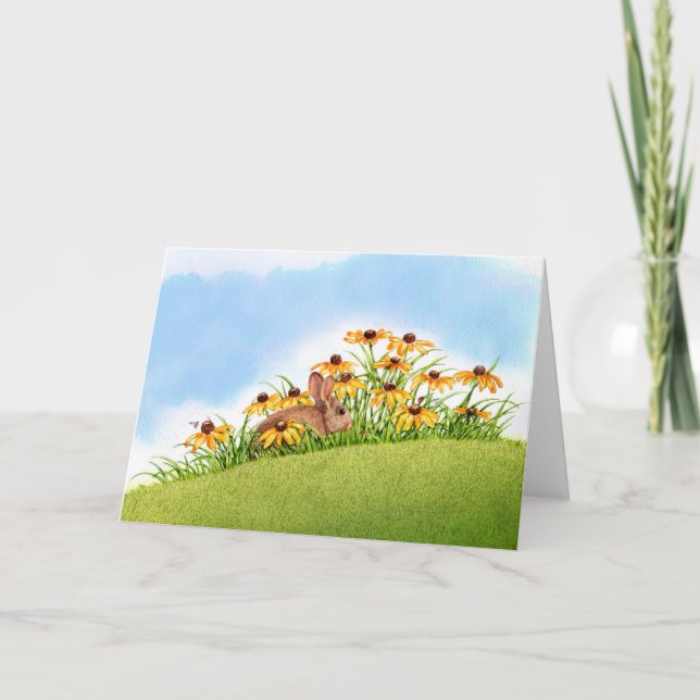 Tarjeta Mirada de mariquitas (Anverso)