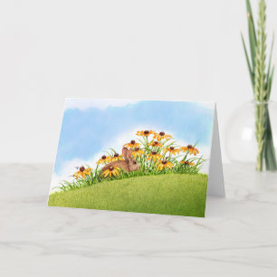 Tarjeta Mirada de mariquitas