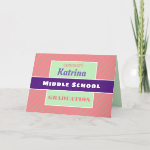 Tarjeta ¡Mire! ¡Tarjeta de encargo de la graduación de la