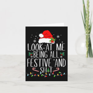Tarjeta Mírenme Siendo Todo Festividad Y Navidades Tan Gra
