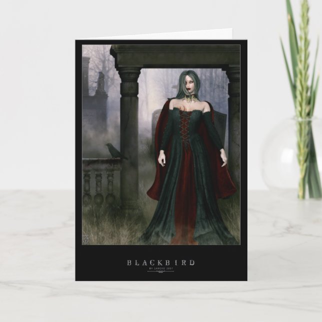 Tarjeta Mirlo (Anverso)