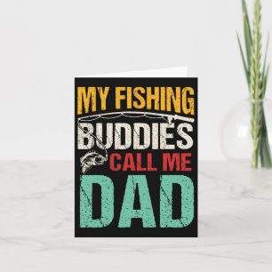Tarjeta Mis Amigos Pescadores Favoritos Me Llaman Padre Pe
