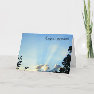 Tarjeta ¡Mis más profundas simpatías!